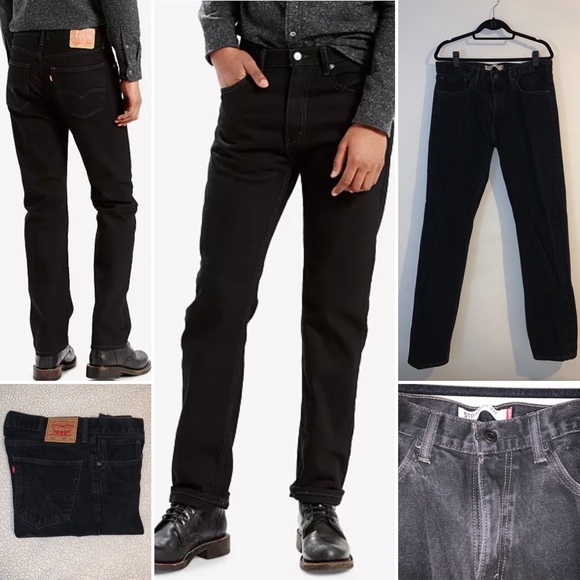 Levi's Other - SOLD❗️Levi’s Men’s 505 Black Straight Fit 34X34